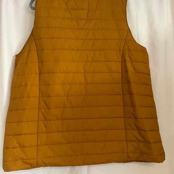 Mustard Yellow Puffer Vest - Picture 7 of 7